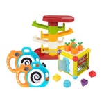 캐스B 플레이 영아오감통합놀이4종(1260set) : 토이앤키즈