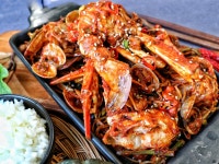 국내산 알베기 가을 암꽃게 손질꽃게 중대 1kg(4~5미) [어성호] : 어성호