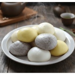 안흥찐빵 수제 4색 20개입 단호박 옥수수 흑미 쌀찐빵 : 편하넷