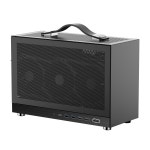 샤이니 스네이크 S300 프로 - 8.5L 메쉬 ITX 케이스 쿨링 팬 3개 지원 PCI-e 라이저 포함 305mm GPU : 다진홀딩스