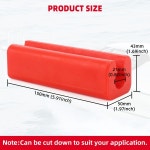 단일 램 틸트 시스템 용 빨간색 폴리 우레탄 선외 모터 지원 브래킷 : 월드마켓98