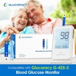 혈당 테스트 스트립 세트 200개의 및 혈액 랜싯 글루코라시 G4252 /G425 모니터 : 인스타쇼퍼스