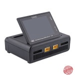 ToolkitRC M8D 1600W 50A 터치스크린 듀얼 채널 충전기 3.5인치 플립 고속 (1-8S RC Lipo 배터리용) : 포션98