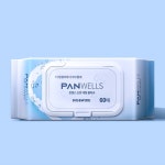 [판웰스] 순한대형물티슈/60매 -도톰한 두꺼운 환자용 간병용 유아용(리뷰/방문수령) : 평화드림의료기매장