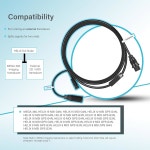 bzumperyz 720107-1 9 m360 2ddi y - mega 360 및 2d/mdi 7핀 변환기 어댑터 케이블 케이블, helix 8/9/ 10/12/ 15 어군 탐지기 : 토성6... 