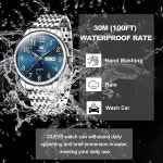 날짜 아날로그 쿼츠 캐주얼 손목시계 대량수 클래식 럭셔리 야광 저울 41mm 빅페이스 리딩 릴로지 파라 홈브레 Black Face-G5009 : 정품스또어