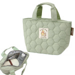 디즈니 곰돌이 푸 퀼팅 보온 보냉 도시락 런치백 가방 토트 소풍 도시락가방 : 아가천사