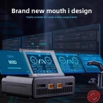 ToolkitRC M8D 1600W 50A 터치스크린 듀얼 채널 충전기 3.5인치 플립 고속 (1-8S RC 리포/리하이브/리페 배터리용) : 포션98