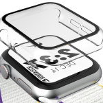 쉬핑 로랜텍 애플워치45mm 하이브리드케이스 풀커버 액정보호 강화유리 : 더쉬핑