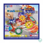 색 네모아저씨 종이 나라 문구 접기 대결 페이퍼블레이드2 학생 팽이 화방 .어린이 : 에이치에스삼몰