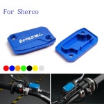 쉐르코 250 300 SE 450 2012- 및 베타 125-498 RR 13-23용 바이크 오토바이 프론트 브레이크 클러치 마스터 실린더 리저버 커버 : 써드씨드