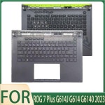 ROG 7 Plus G614J 2023 노트북 손목 받침대 케이스 키보드 미국 영어 버전 상단 커버 용 New/org : 구대1등장사장22