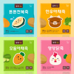 [베이비본죽] 키즈죽 4종세트 전복 한우 닭 야채 (36개월이상) 유아식 아기죽 : 베이비본죽