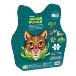 평화로운 왕국 재규어 모양 251피스 퍼즐 모양의 퍼즐 조각 포함 교실이나 가정에서 사용하기에 좋습니다 : Mbridge