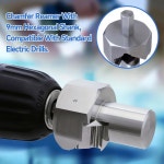 도그 홀 챔퍼 리머 공구, 작업대 셰이핑 트리머 T10 합금... 스틸 9mm 헥스 생크 19mm / 20mm 목공 연마 전기 드릴 (20mm) 20mm : 마켓노블 noble