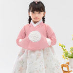 AW239 여분홍진주꽃 고급 아동 유아 어린이 돌 여아 금동이 한복 : 금동이 한복