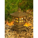 풍 정원 석등 조경 연못 케이스 옥상 데코 식 일식등대 소품 1종 안뜰 꾸미기 솔라모델 인테리어 일식등대 솔라모델 : 지랜더