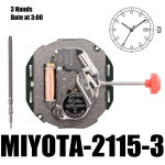 시계 무브먼트 Miyota 액세서리 2115 Japona 3 날짜 부품 수리 쿼츠 표시 : 코알라여섯