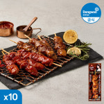 동원 그릴리 직화닭꼬치 데리야끼 75g 10개 : 동원공식샵