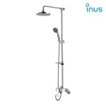 이누스 H-0340 H0340 2WAY 해바라기 샤워기 레인샤워 욕실 수전 : 바겐바스