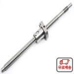 12mm 볼 스크류 SFU1204 너트 포함(끝 가공됨) 길이 19.68인치/500mm 수치 제어 정밀도 : 다이렉트스토어12