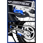 제타 레이싱 더트프레이크 G6044 TTR125LWE /LE 체인 가이드, 블루 체인, 배출 방지, 고강도 알루미늄 합금, 포레스트 로드, 갤리, 엔듀로... 