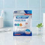 약국 네오소프트 Y형 치실 테프론재질 1800D 일회용 50개입 : 기운찬김약사몰