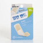메디슨 일회용 밴드 일반형 30매 5653 상처 화상 물집 일회용 대일밴드 반창고 : 만물박스마트