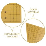 양면 체스판 휴대용 중국 고방 샹치 이중용도 전략 교육 여행 세트 : 에스디-상사