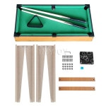 IMYJOY IMY-069-1 나무 레진 어린이 크리스마스 선물 당구대 스누커 빌리어드 보드 게임 높은 다리 실내용 4개/박스 펠트 : 에스디-상사