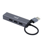 넥시 노트북 4포트 USB허브 USB 확장 분배기 : 네트워크 전문점