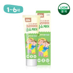 [1-6세] 키즈세이프 우리아이 불소케어 치약 60g 1개 / 6세이하 유아치약 : 라이온코리아 브랜드스토어