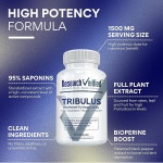 연구 검증 트리불 테레스트리스 1500mg 95 퓨로스타놀 사포닌 5 바이오페린 60캡슐 1병 : 직구스퀘엇