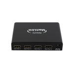 HDMI 2.1 4포트 분배기 8K 60Hz EDID 영상분배기 공유기 옵티컬 AUX 지원 : 이엠쇼핑