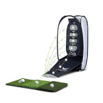 SMJ 골프 어프로치 스윙 거리연습기 연습망 홈골프 실내 연습장 네트 고급형매트 세트 : 에스엠제이 공식스토어