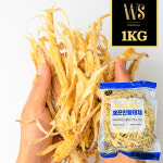 우성수산 깨끗한 황태채 1kg [ 자연건조 명태채 북어채 황태 황태포 노가리 업소용 ] : 우성수산 스토어