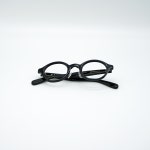금자안경 KC-64 BK 셀룰로이드 원형 뿔테 안경 : 도수아이웨어
