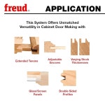 FREUD 99 762 지름 3CM 11 조절 스타일 프리미어 비트 16인치 SHAKER : 온슈어리움