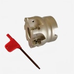 정시출고 품질보증 LNMU03 40/50/63/80/100mm 고속 피드 밀링 커터 헤드 터닝 공구 홀더 양면 인서트 : 핏트레이드19