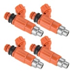 4Pcss 연료 인젝터 4 홀 교체 CDH210 68V8A3600000 야마하 호환 115 선외 마린 시보레 크라이슬러 닷지 미쓰비시 스즈키 : 코디뷰티
