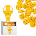 혼다 AcuraOem 교체용 GUACC 50개 범퍼 패스너 몰딩 91578-T0A-0 리벳 9 50Pcs Clips Infiniti Ni : 유니크플러스