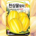 [대포장] 천상꿀참외 씨앗 500립 / 아삭한 고당도 참외 종자 / 채소 씨앗 : 주주씨앗