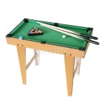 IMYJOY IMY-069-1 나무 레진 어린이 크리스마스 선물 당구대 스누커 빌리어드 보드 게임 높은 다리 실내용 4개/박스 펠트 : 에스디-상사