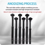 리로 자전거 드로퍼 시트포스트 27.2/30.9/31.6mm 100/125mm 트래블 유압식 수동 높이 조절 MTB 로드 바이크 시트 튜브 : 월드인터네셔널 통상