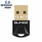 USB Bluetooth 5.0 어댑터 동글, PC 노트북 컴퓨터용 무선 송신기 수신기 스테레오 음악 스카이프 통화 키보드 마우스 지원 모든 Windows... 