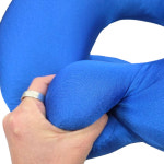 행복한 원좌쿠션 편안하고 고급스러운 촉감 회음부 산모 임산부방석 도넛방석 비즈쿠션 : 이지앤메디칼