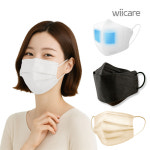 KF94 마스크 대형 국산 비말차단 숨쉬기편한 일회용 가습 덴탈 30매 : 위케어