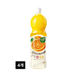 웅진 자연은 달콤 감귤주스 1.5L, 4개 : 주식회사 성도물류