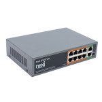 넥시 8+업링크 2포트 POE 스위치 허브 스위칭 65W NX661 : YJJ SHOP