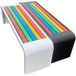 벤치 공원 의자 펜션 정류장 스툴 장의자 스텐 강관 60X40X45 옥외 버스 유럽풍 화이트 조형물 프레임 매장 60X40X45 화이트 프레임... 